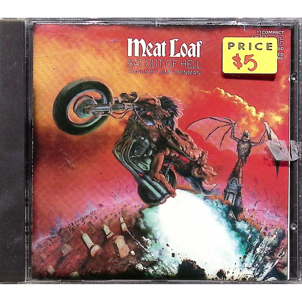 Meat Loaf CD Bat Out of Hell Vintage Japan Pressing Epic EK 34974 Rock #